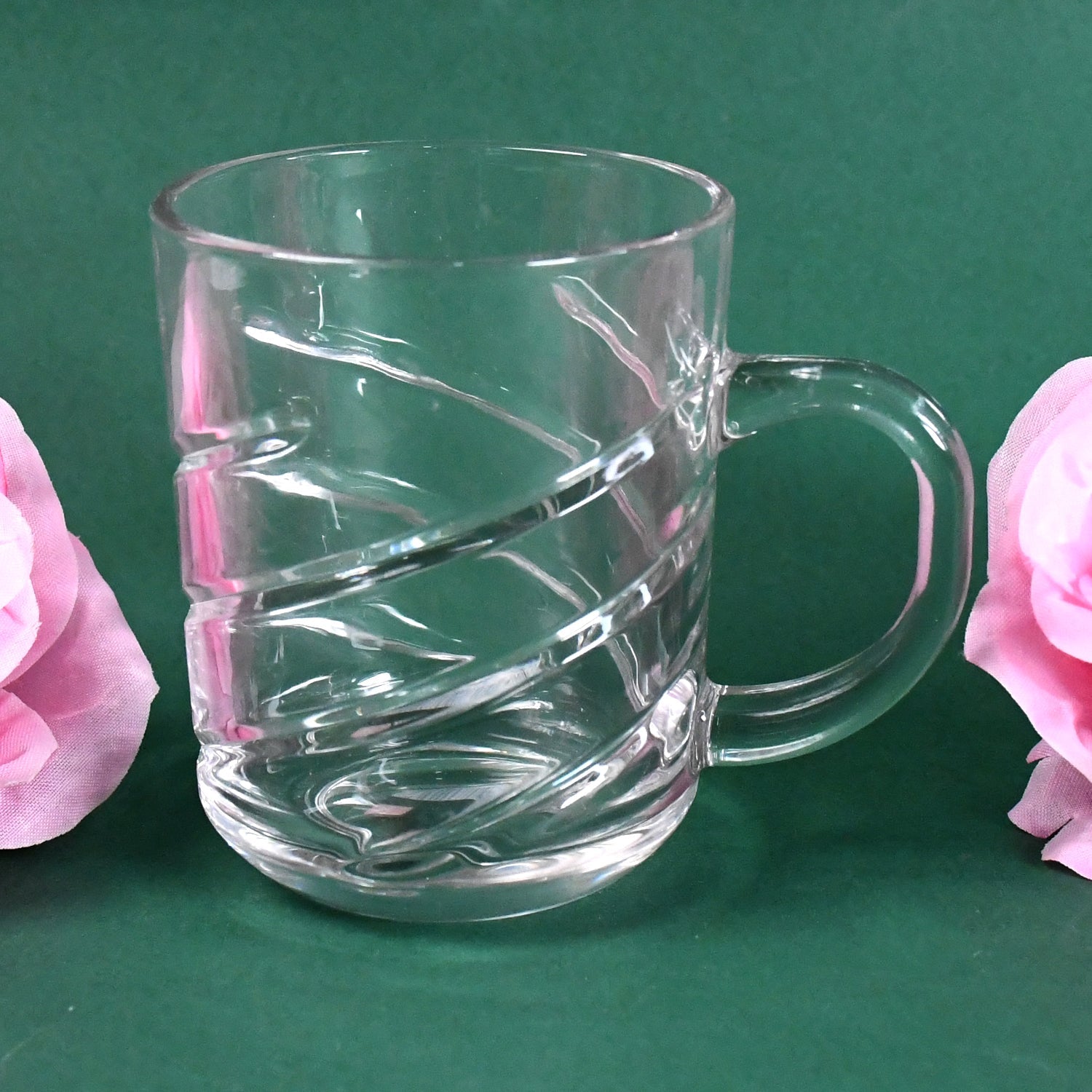 Glass Coffe & Tea Cup / Mug Enjoy Your Drink in Style, Water glass (6 pcs Set / 220 ML) Glass Coffe & Tea Cup / Mug Enjoy Your Drink in Style, Water glass (6 pcs Set / 220 ML)